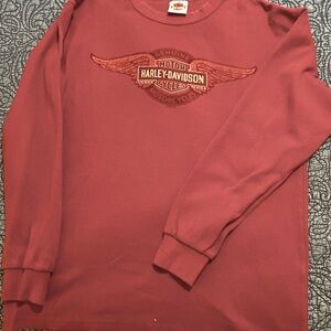 Men’s size L Harley Davidson long sleeve tshirt